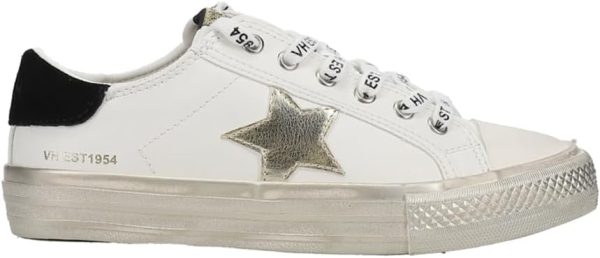 Vintage Havana Women's Alive Sneaker, White/Gold/Multi, 10