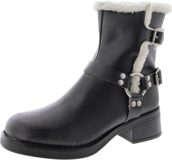 Steve Madden Women's Brixton Motorcycle Boot