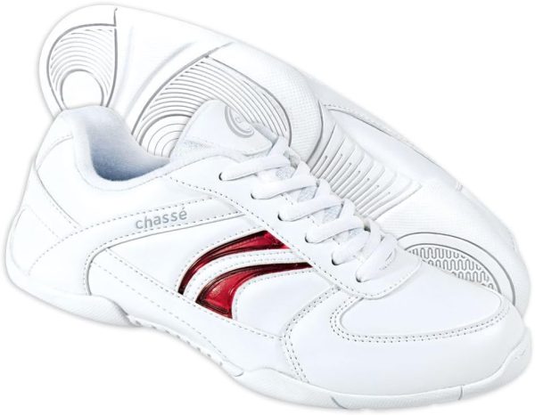 chassé Flip IV Cheerleading Shoes - White Cheer Sneakers - Women's Sizes