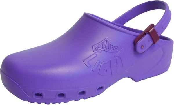 CALZURO Lights - Lightweight Work Clogs - Non Slip Work Shoes for Men and Women - Slip Resistant Kitchen Shoes, Garden Shoes and Nursing Clogs