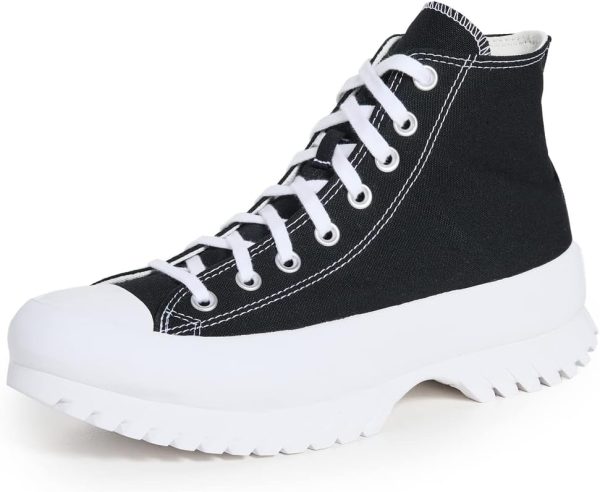 Converse Chuck Taylor All Star Lugged 2.0 Unisex, Black/Egret/White, 9 US Women/7 US Men