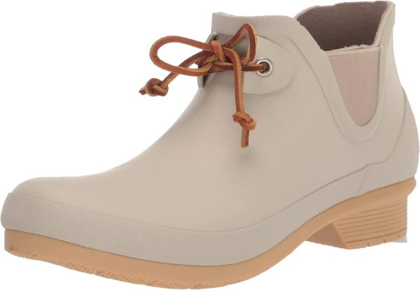 Chooka Women's Classic Tie Waterproof Bootie Rain Boot