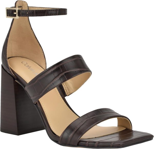 Calvin Klein Women's Sheryl Heeled Sandal