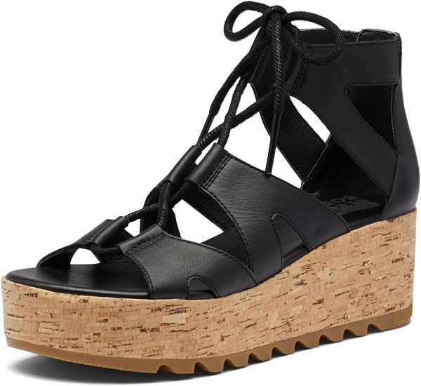 Sorel Women's Cameron Flatform Lace Sandals