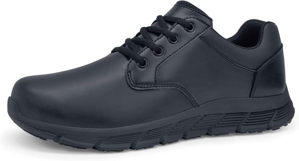 Shoes for Crews Saloon II, Women's Slip Resistant Food Service Work Sneaker