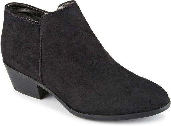 XAPPEAL Stewart - Women's Low Block Heel Slip-On Ankle Booties