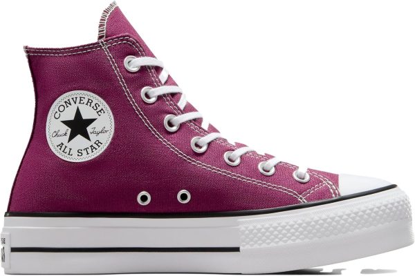 Converse Women's Chuck Taylor All Star Lift Sneakers, Legendberry/White/Black, 7.5 Medium US