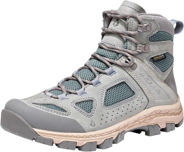 Vasque Women's Breeze Waterproof Hiking Boot, Trooper (P), 7 Medium