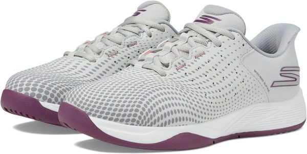 Skechers Women's Viper Court Reload Hands Free Slip-ins Sneaker