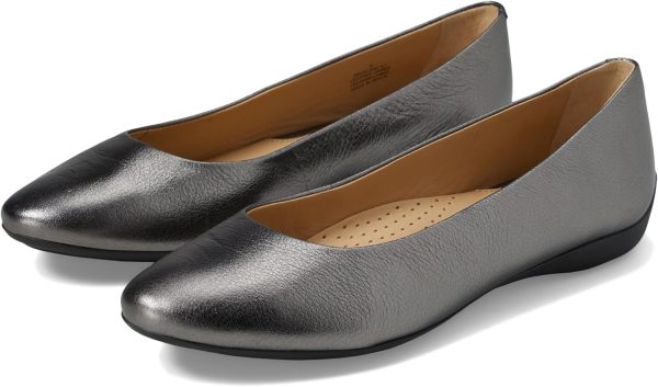 Women's Genuine Leather Comfort Slip on Ballet Flats