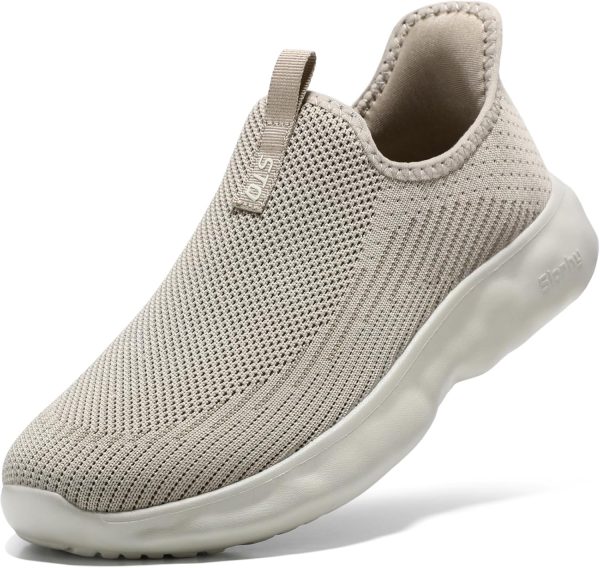 STQ Slip on Sneakers Women Hands Free Walking Shoes Cloud-Like Sole