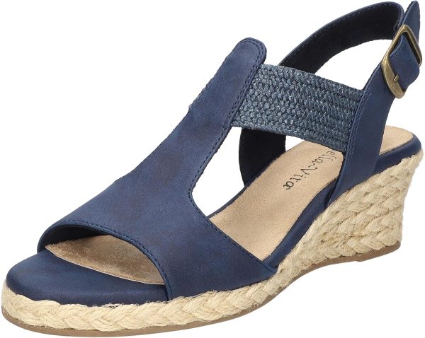 Bella Vita Women's Zayla Wedge Sandal