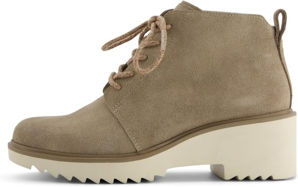 TOMS Women's Maude Wedge Lace-Up Boot